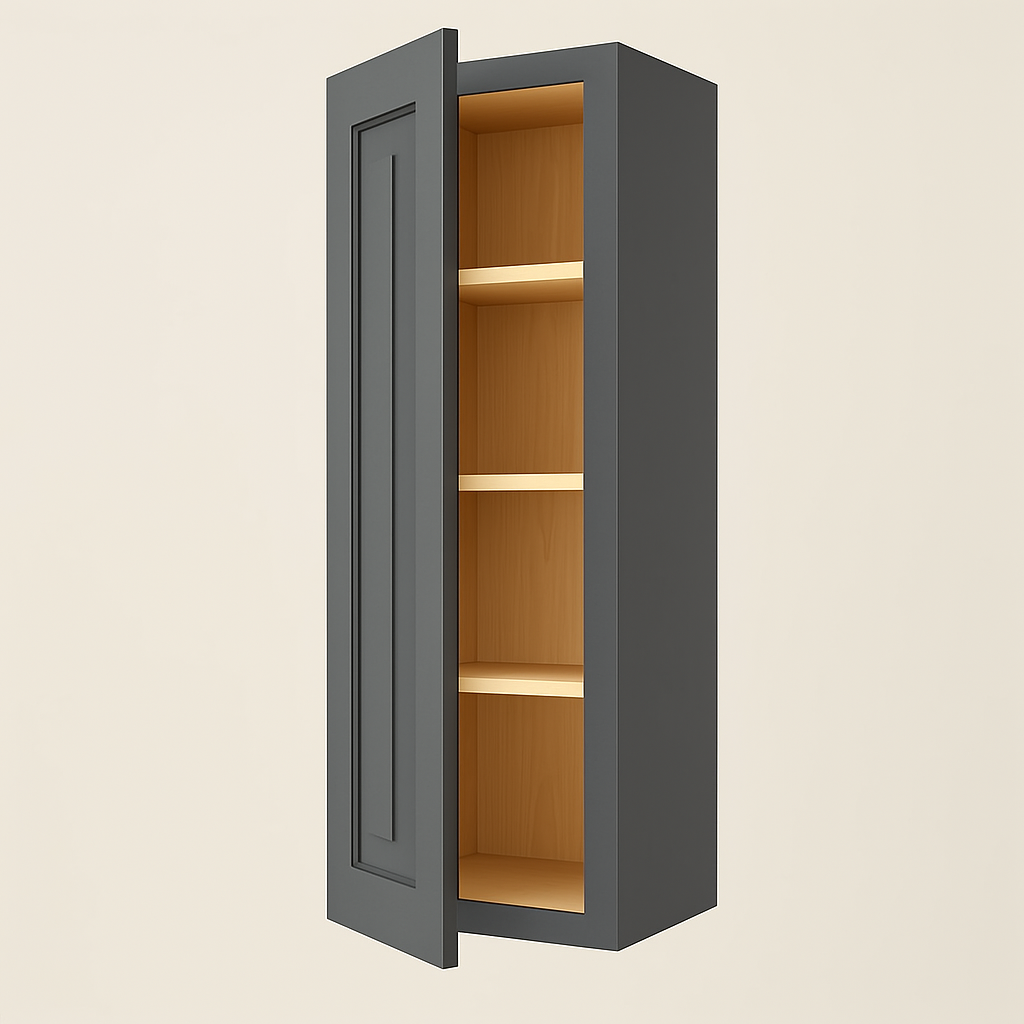 Home Decorators Collection Grayson Pearl Gray Kitchen Wall Cabinet with Soft-Close
