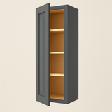 Home Decorators Collection Grayson Pearl Gray Kitchen Wall Cabinet with Soft-Close