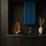 Home Decorators Collection Grayson Mythic Blue Plywood Wall Kitchen Cabinet