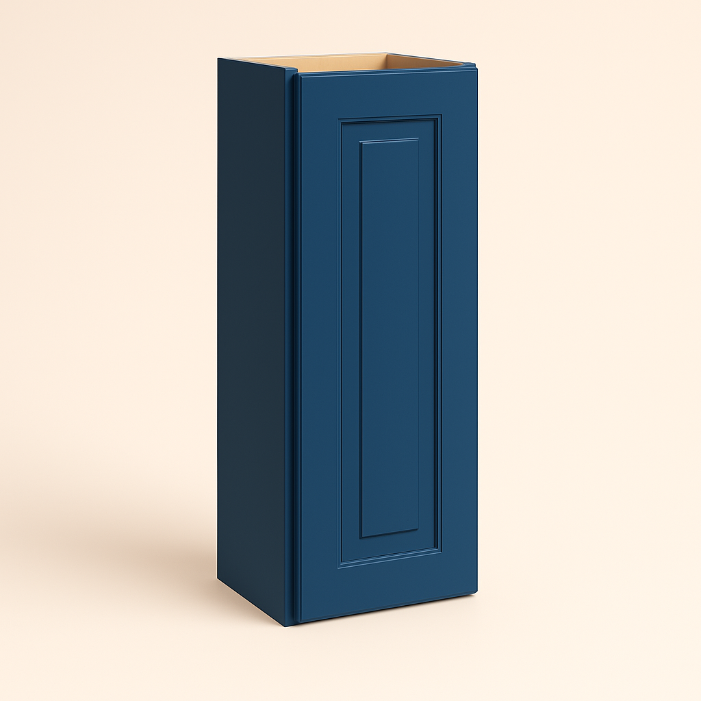 Home Decorators Collection Grayson Mythic Blue Plywood Wall Kitchen Cabinet