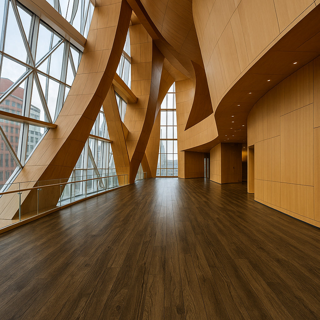 Armstrong Flooring Pro Mark Mudslide Brown Luxury Vinyl Plank Flooring - Waterproof, Glue Down, 35.95 Sq. Ft.