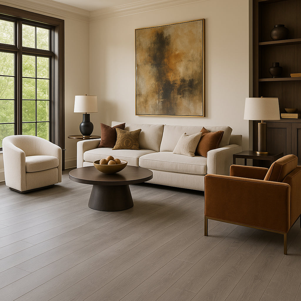 A&A Surfaces Alton Carrington Hybrid Rigid Core Waterproof Luxury Vinyl Plank Flooring