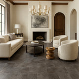 DOTFLOOR Libra Anchor Waterproof Hybrid Resilient Flooring - 12 in. x 24 in.