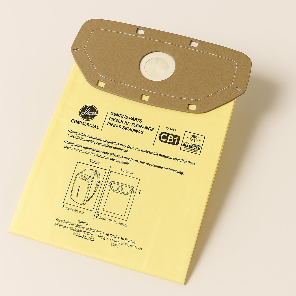 HOOVER Sealed Collar Allergen Bags for CH93619 Backpack Vacuum - 10 Pack