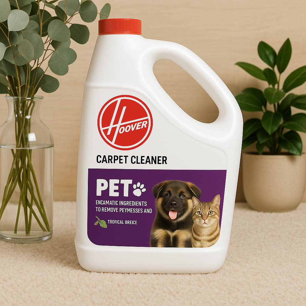 HOOVER 128oz Pet Carpet Cleaner Solution for Stains & Odors
