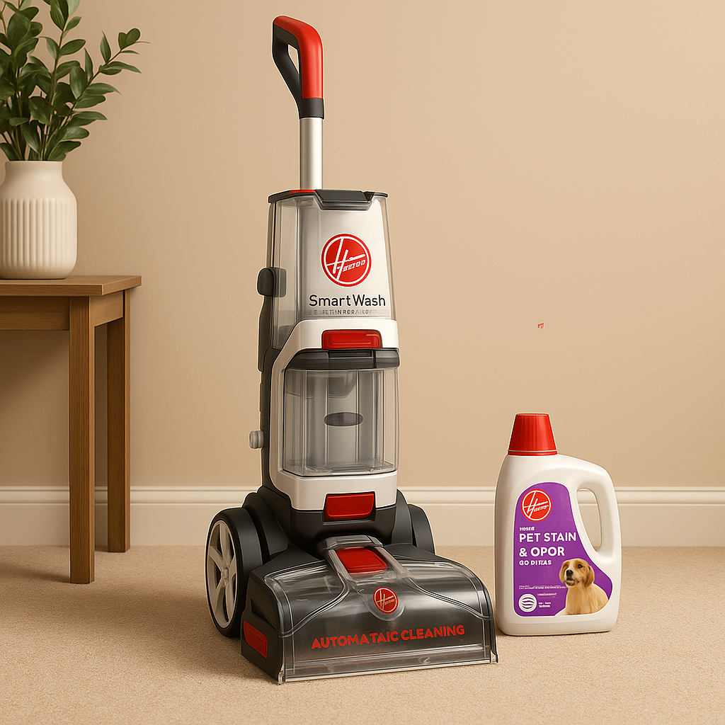 HOOVER SmartWash Advanced Automatic Carpet Cleaner with Pet Stain and Odor Solution