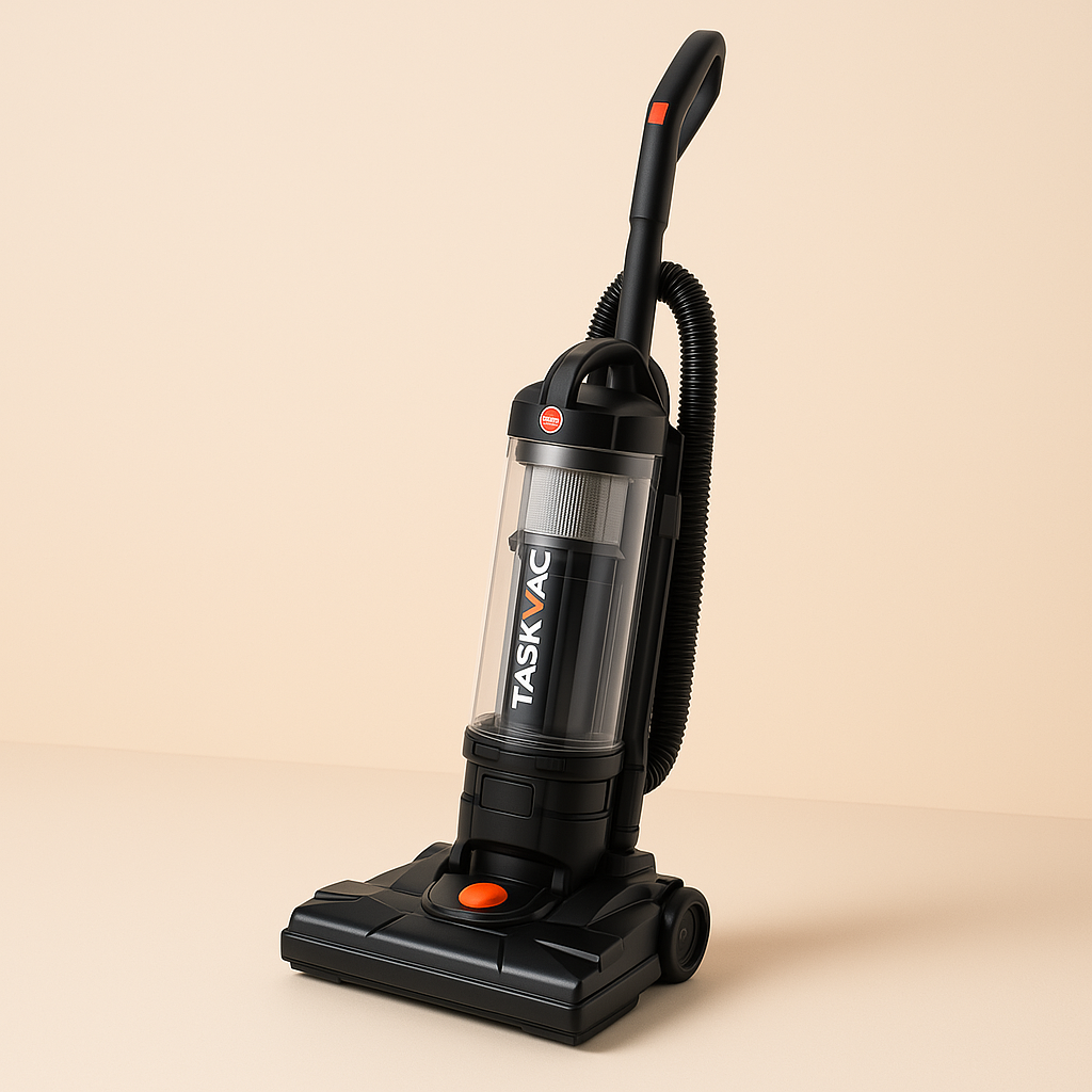 HOOVER Commercial TaskVac Bagless Upright Vacuum Cleaner - HEPA Filter, Professional Grade