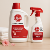 HOOVER 64oz Renewal Carpet Cleaner Solution & 22oz Oxy Stain Remover Spray