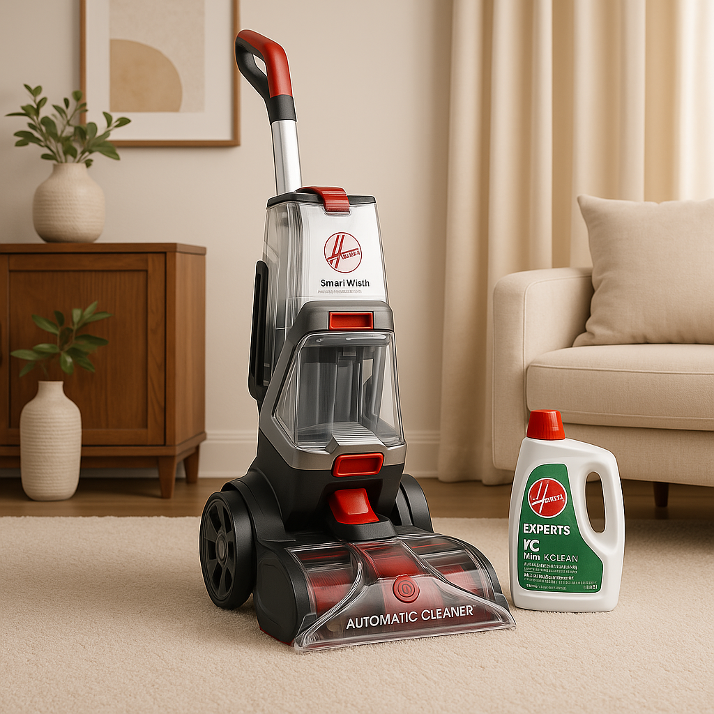 HOOVER SmartWash Advanced Automatic Carpet Cleaner with Solution