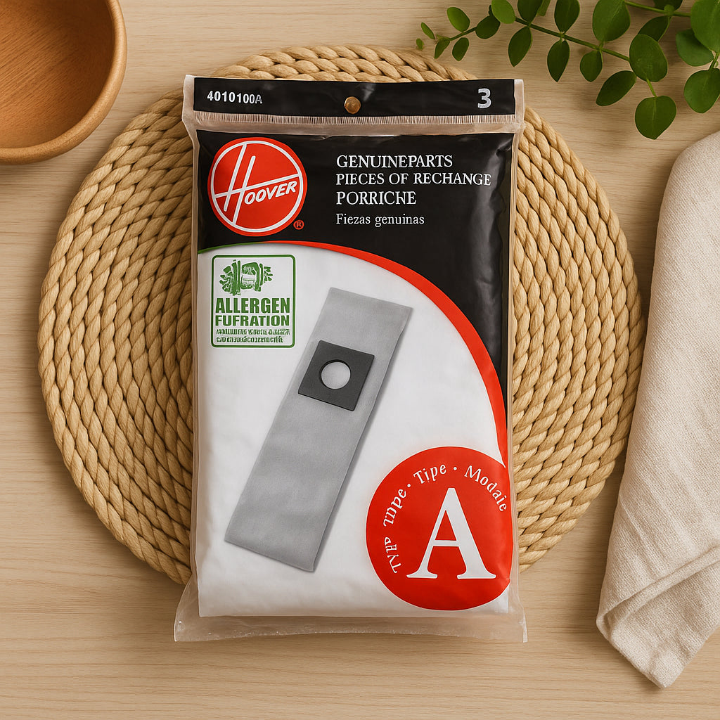 HOOVER Type-A Allergen Filtration Vacuum Bags - 3 Pack