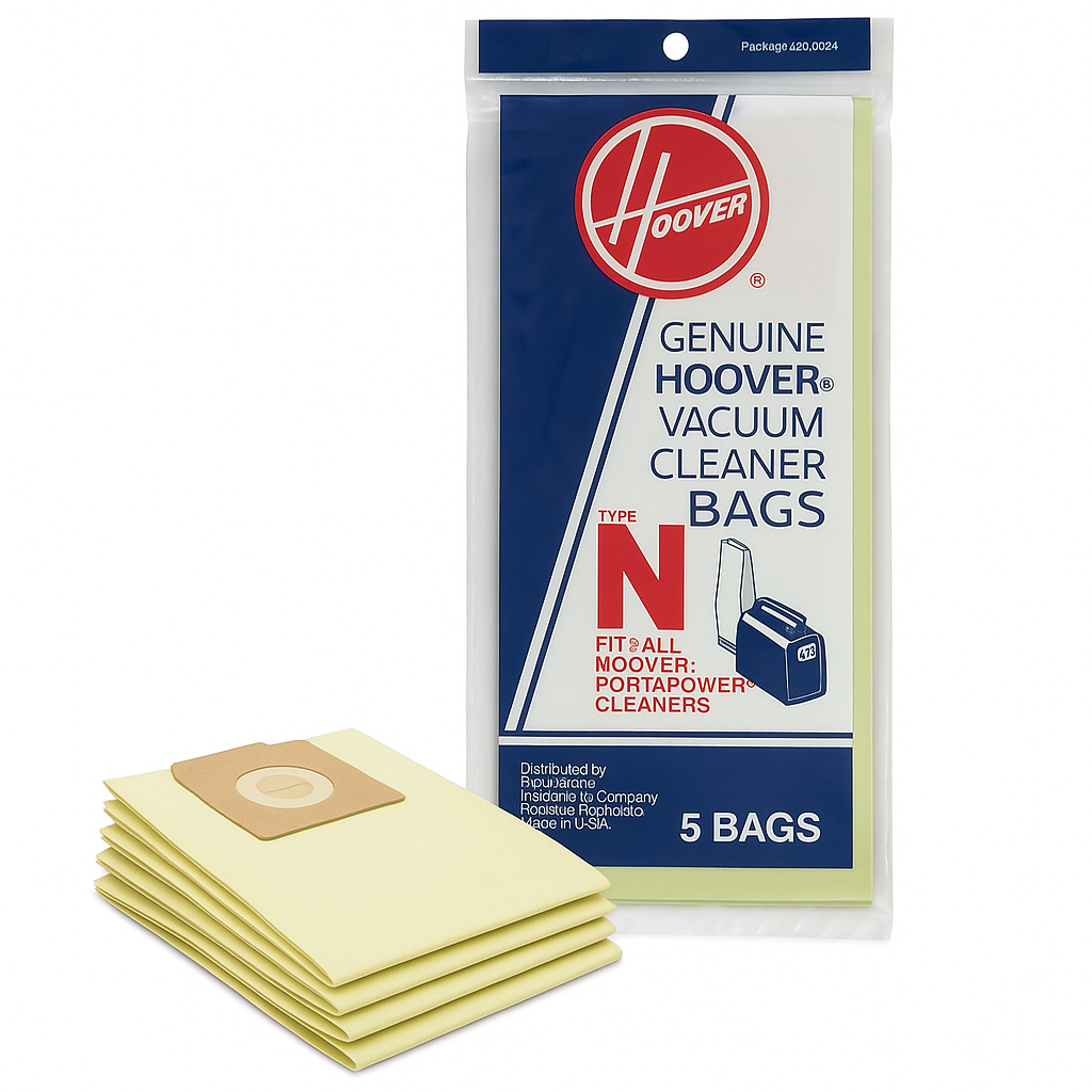 HOOVER Portapower Bag Adapter Kit Type N Bag 5-Pack