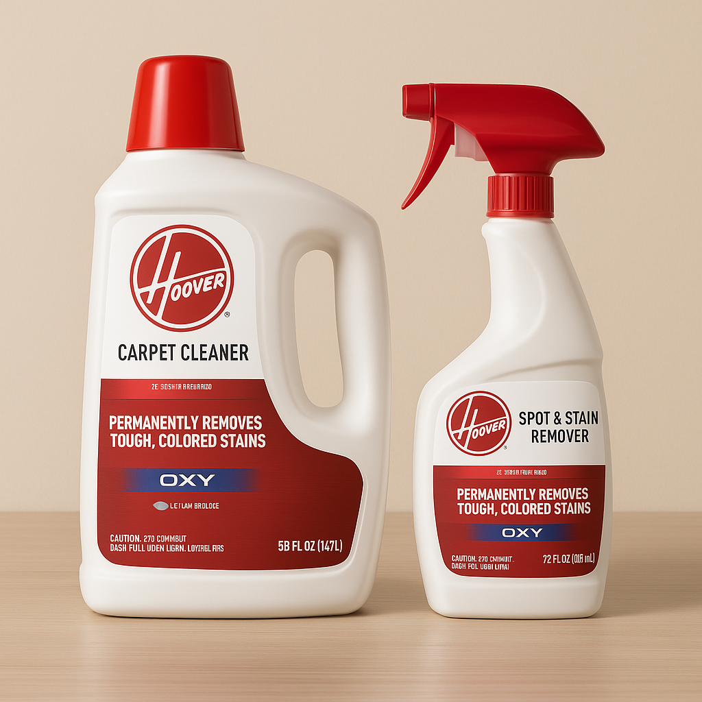 HOOVER 50 oz. Oxy Carpet Cleaner Solution & 22 oz. Oxy Stain Remover Spray