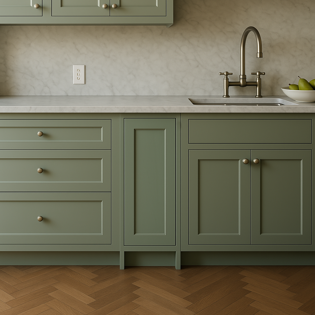 Hampton Bay 9 in. W x 24 in. D x 34.5 in. H Ready-to-Assemble Base Kitchen Cabinet with CLICKREADY Technology