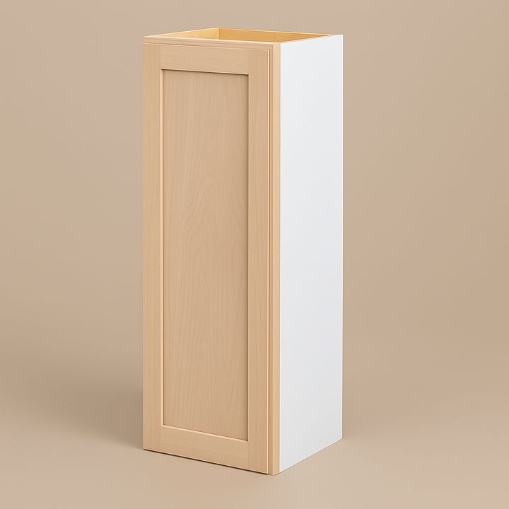 Hampton Bay 15 in. W x 12 in. D x 42 in. H Ready to Assemble Wall Kitchen Cabinet in Unfinished with CLICKREADY Technology