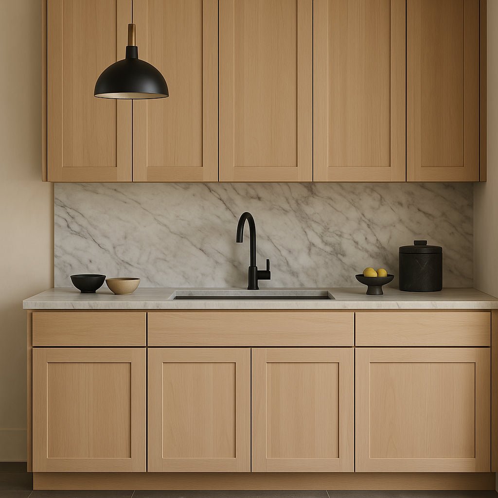 Hampton Bay Ready to Assemble Sink Base Kitchen Cabinet, Unfinished, CLICKREADY Technology