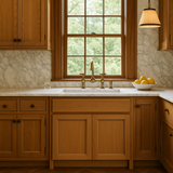 Hampton Bay 36 in. W x 24 in. D x 34.5 in. H Ready to Assemble Sink Base Kitchen Cabinet with CLICKREADY Technology