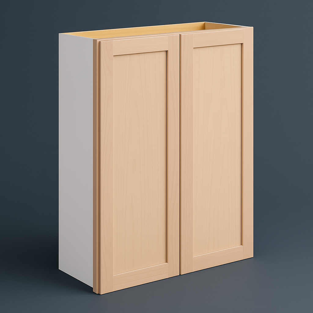 Hampton Bay 30 in. W x 12 in. D x 42 in. H Ready to Assemble Wall Kitchen Cabinet with CLICKREADY Technology - Unfinished