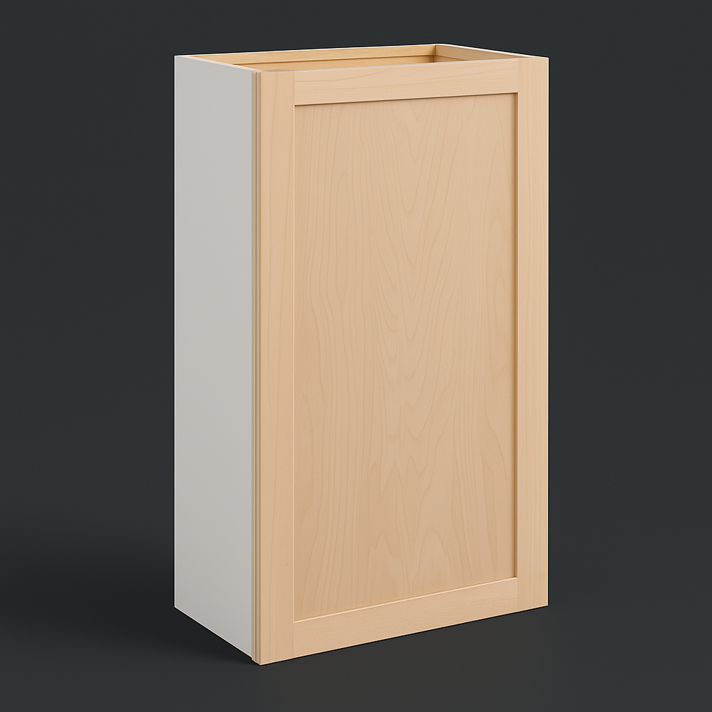 Hampton Bay 24 in. W x 12 in. D x 42 in. H Ready to Assemble Wall Kitchen Cabinet with CLICKREADY Technology - Unfinished