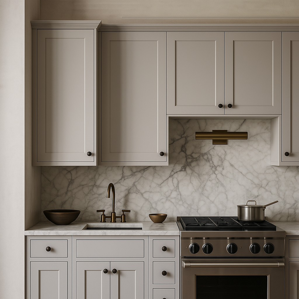 Hampton Bay Avondale 12 in. W x 12 in. D x 30 in. H Ready to Assemble Plywood Shaker Wall Kitchen Cabinet in Dove Gray