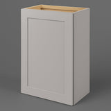 Hampton Bay Avondale 21 in. W x 12 in. D x 30 in. H Ready to Assemble Plywood Shaker Wall Kitchen Cabinet in Dove Gray