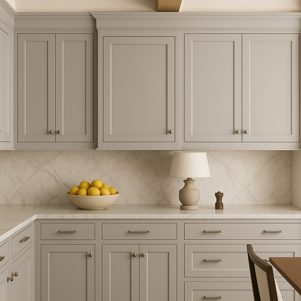 Hampton Bay Avondale 21 in. W x 12 in. D x 30 in. H Ready to Assemble Plywood Shaker Wall Kitchen Cabinet in Dove Gray