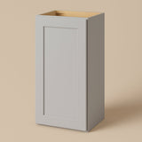 Hampton Bay Avondale 15 in. W x 12 in. D x 30 in. H Ready to Assemble Plywood Shaker Wall Kitchen Cabinet in Dove Gray