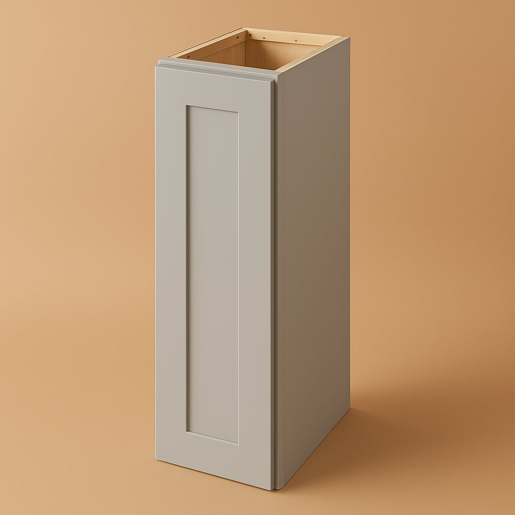 Hampton Bay Avondale 9 in. W x 12 in. D x 30 in. H Ready to Assemble Plywood Shaker Wall Kitchen Cabinet in Dove Gray