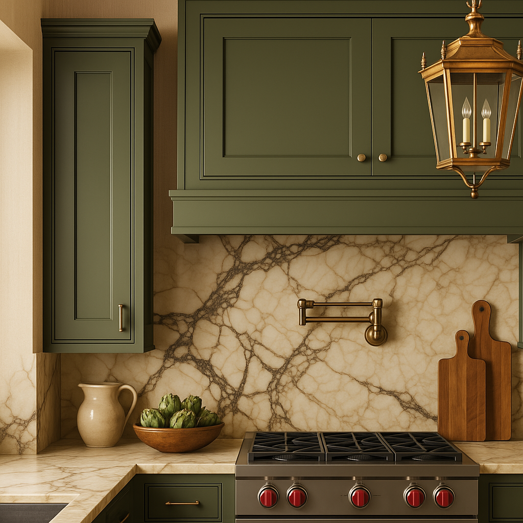 Hampton Bay Avondale 9 in. W x 12 in. D x 36 in. H Ready to Assemble Plywood Shaker Wall Kitchen Cabinet in Fern Green