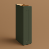 Hampton Bay Avondale 9 in. W x 12 in. D x 36 in. H Ready to Assemble Plywood Shaker Wall Kitchen Cabinet in Fern Green