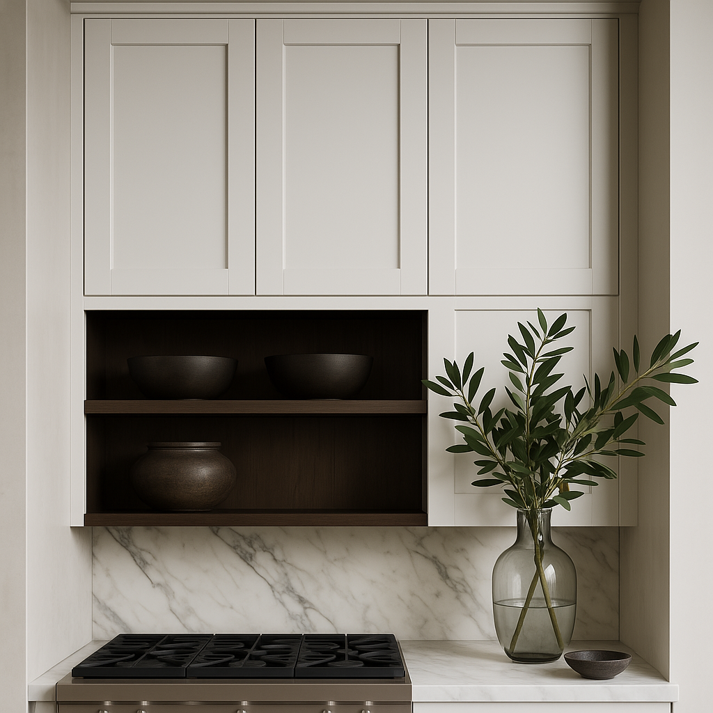 MILL'S PRIDE Richmond Verona White Plywood Shaker Wall Kitchen Cabinet, 15 in W x 12 in D x 30 in H, Ready to Assemble with Soft Close