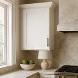 MILL'S PRIDE Richmond Verona White Plywood Shaker Wall Kitchen Cabinet, 15 in W x 12 in D x 30 in H, Ready to Assemble with Soft Close