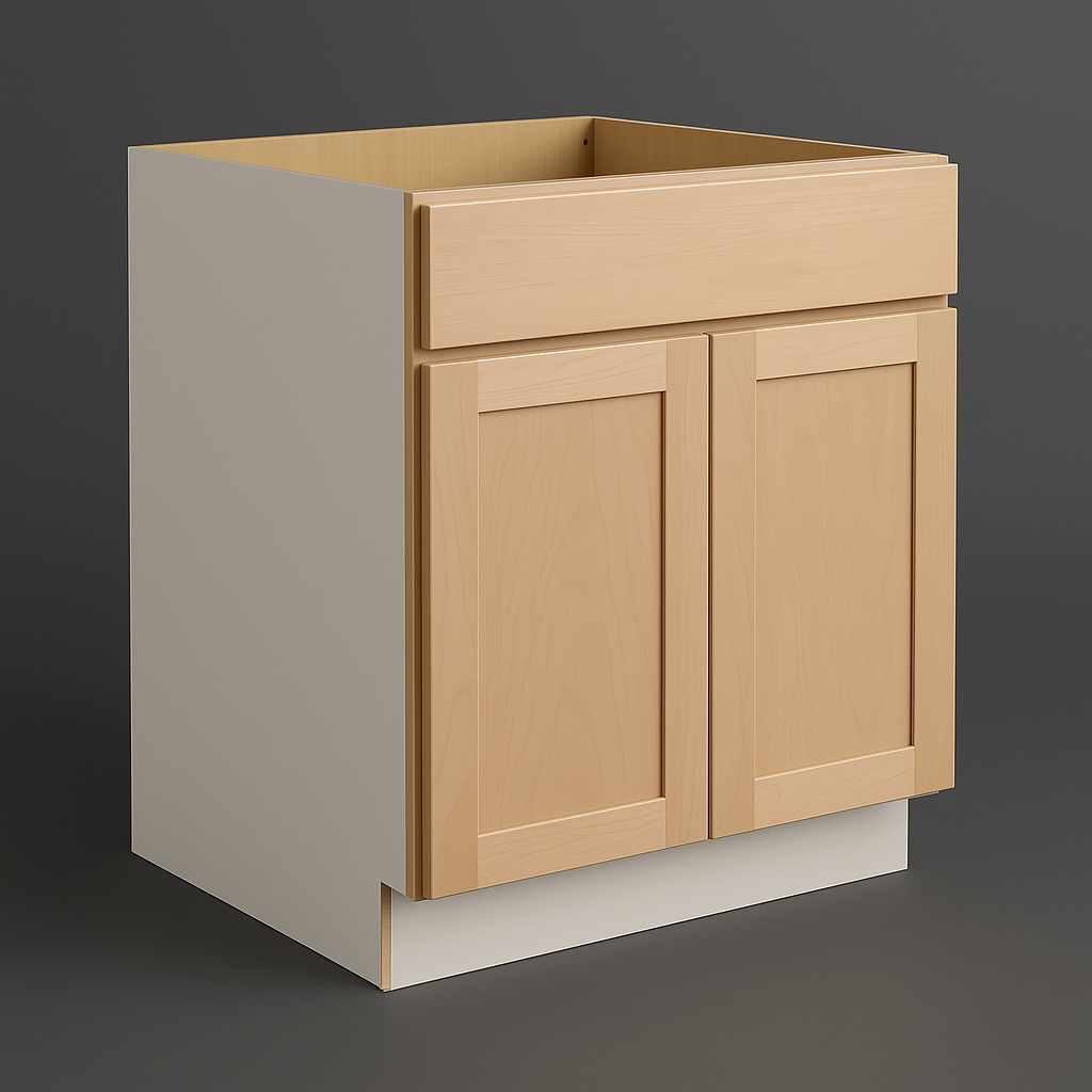 Hampton Bay 36 in. W x 24 in. D x 34.5 in. H Unfinished Base Kitchen Cabinet with CLICKREADY Technology