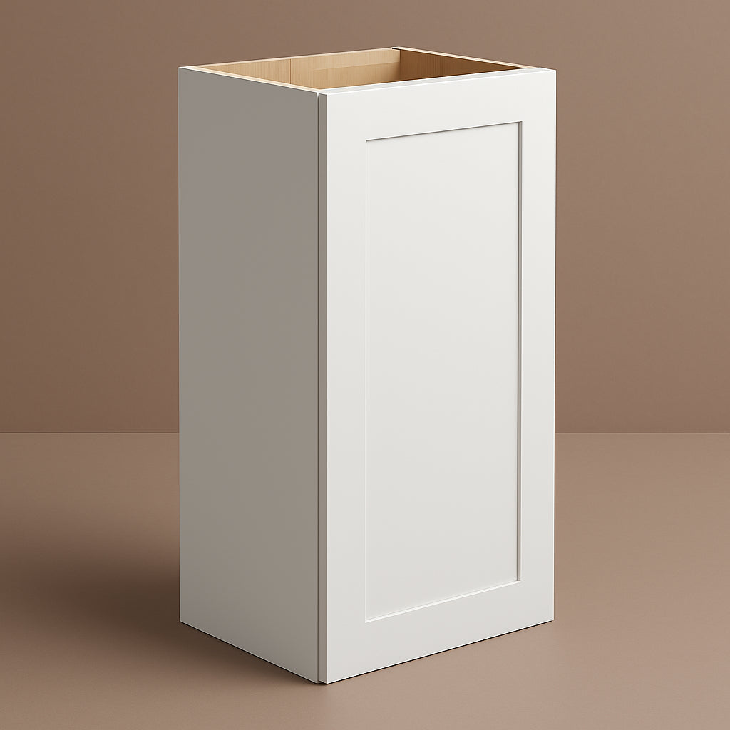 Hampton Bay Avondale Shaker Wall Kitchen Cabinet, Alpine White, 18 in. W x 12 in. D x 36 in. H