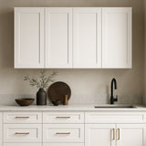 Cambridge Everest 27 in. Shaker Wall Kitchen Cabinet in White