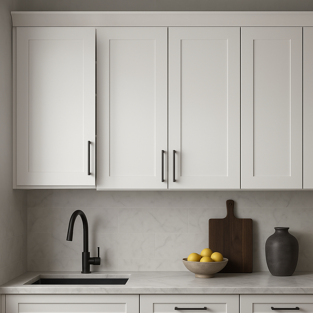 Cambridge Everest 27 in. Shaker Wall Kitchen Cabinet in White
