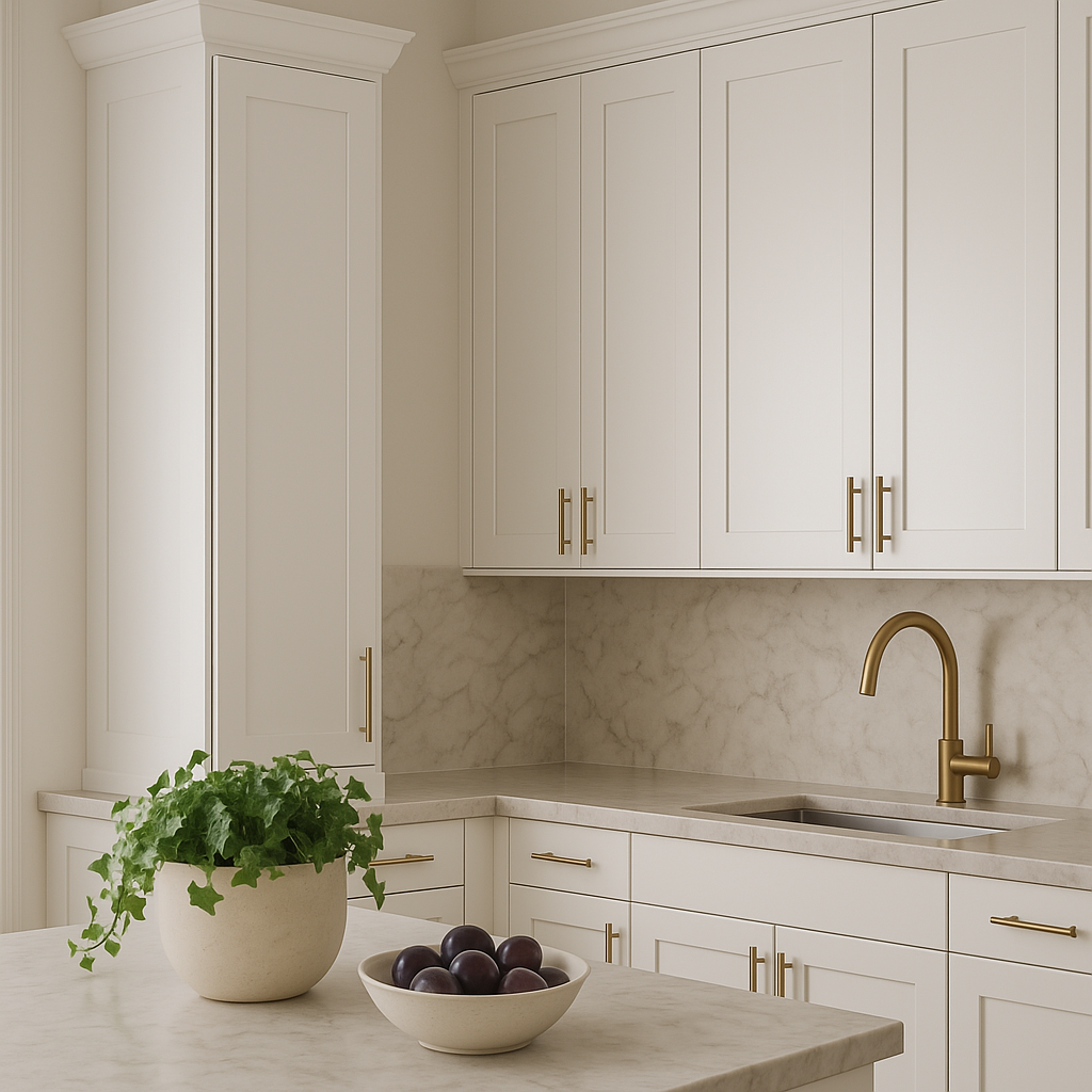 Hampton Bay Avondale Shaker Wall Kitchen Cabinet, 12 in. W x 12 in. D x 42 in. H, Alpine White
