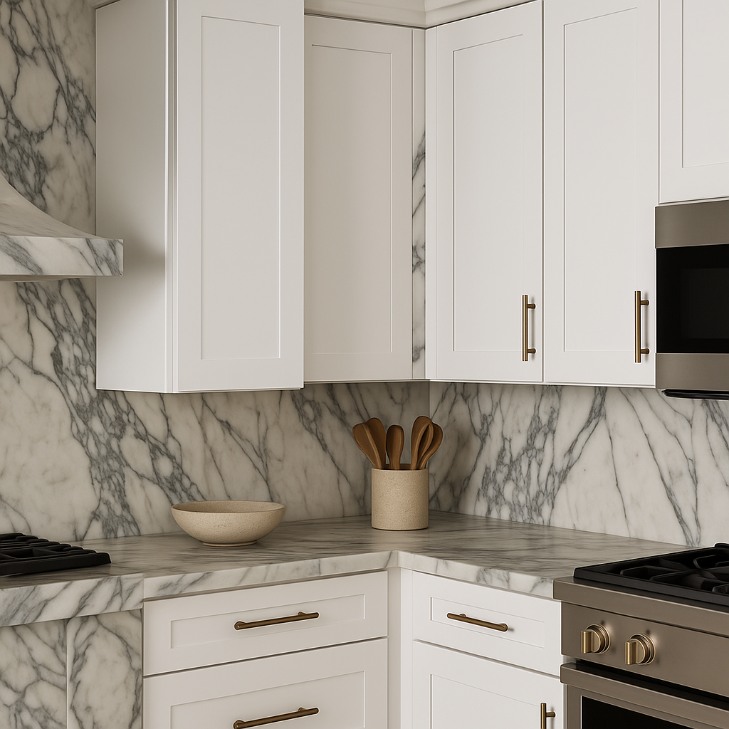 Hampton Bay Avondale Shaker Wall Kitchen Cabinet, 15 in. W x 12 in. D x 42 in. H, Alpine White