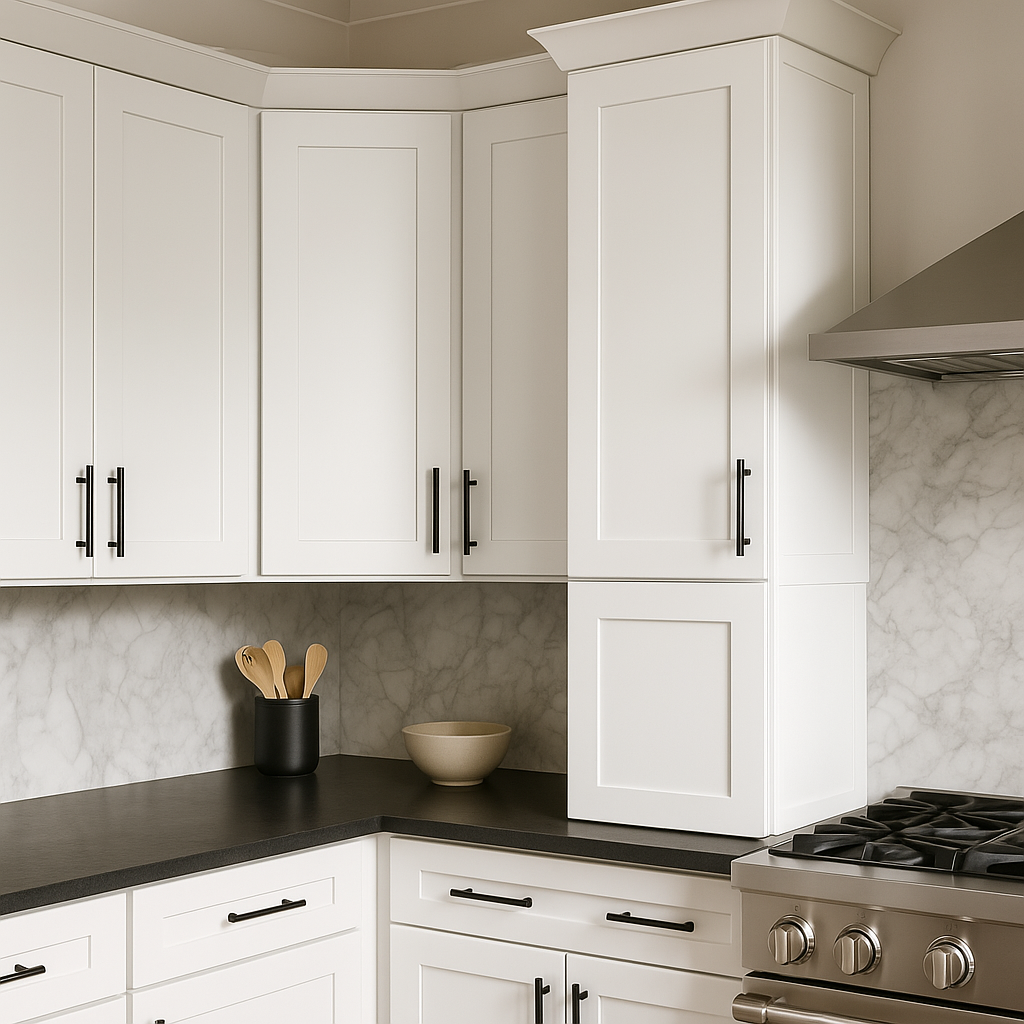 Hampton Bay Avondale Shaker Wall Kitchen Cabinet, 15 in. W x 12 in. D x 36 in. H, Alpine White