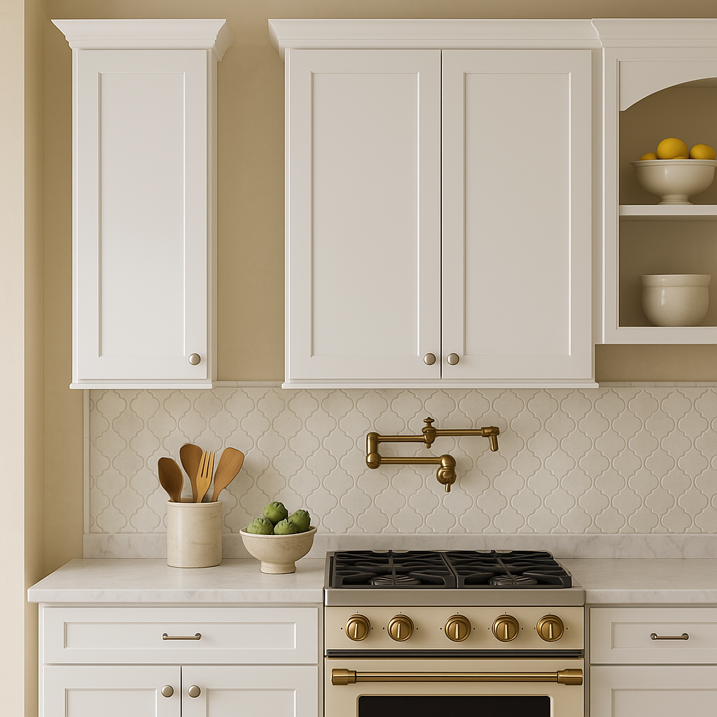 Hampton Bay Avondale Shaker Wall Kitchen Cabinet, 15 in. W x 12 in. D x 36 in. H, Alpine White
