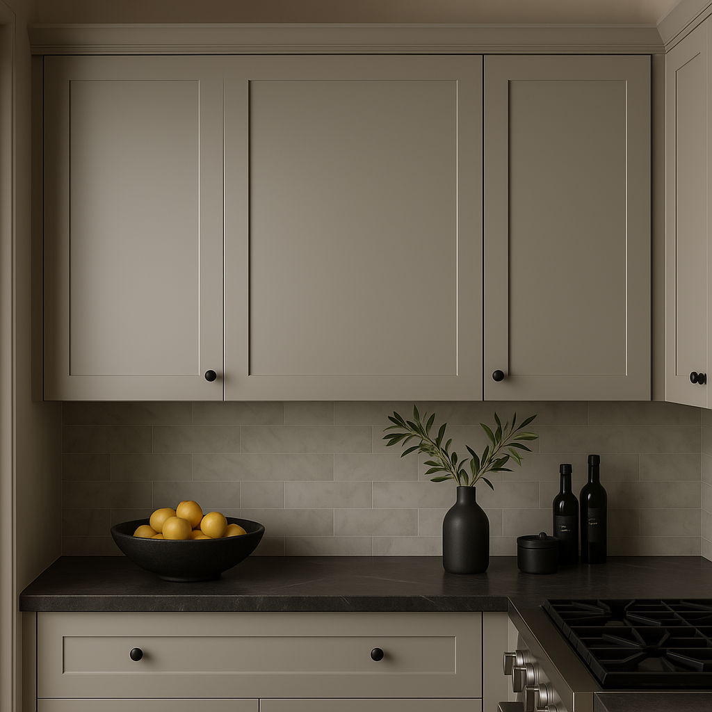 Hampton Bay Avondale 24 in. W x 12 in. D x 36 in. H Ready-to-Assemble Plywood Shaker Wall Kitchen Cabinet in Dove Gray