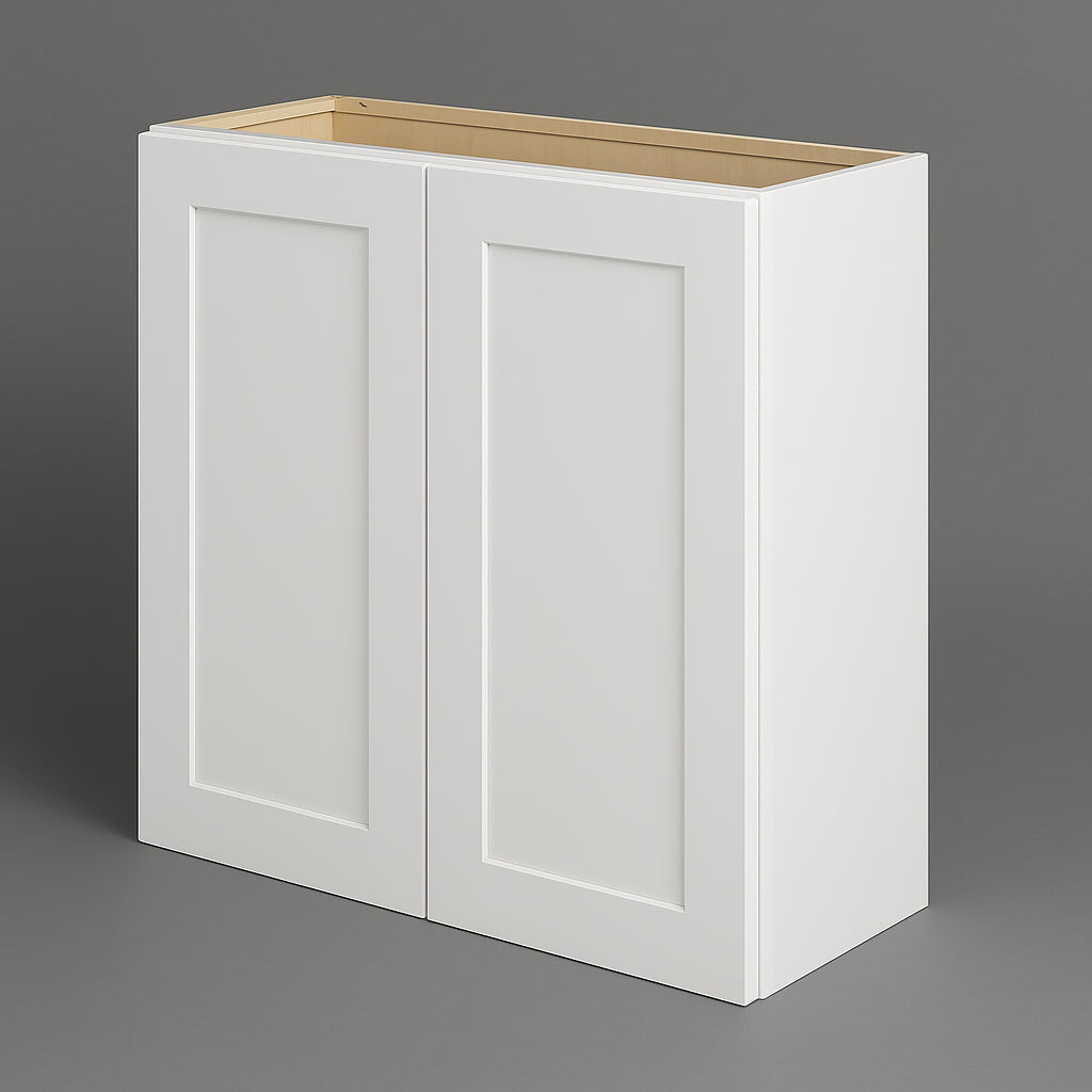 Hampton Bay Avondale 36" Alpine White Shaker Wall Kitchen Cabinet