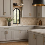 Hampton Bay Avondale 36" Shaker Sink Base Cabinet in Dove Gray