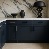 Hampton Bay Avondale Ink Blue Shaker Base Kitchen Cabinet - 12x24x34.5 in.