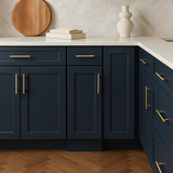 Hampton Bay Avondale Ink Blue Shaker Base Kitchen Cabinet - 12x24x34.5 in.