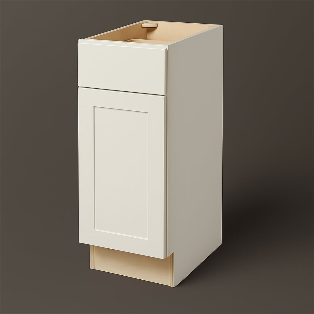 Hampton Bay Avondale 12-inch Shaker Base Kitchen Cabinet in Antique White