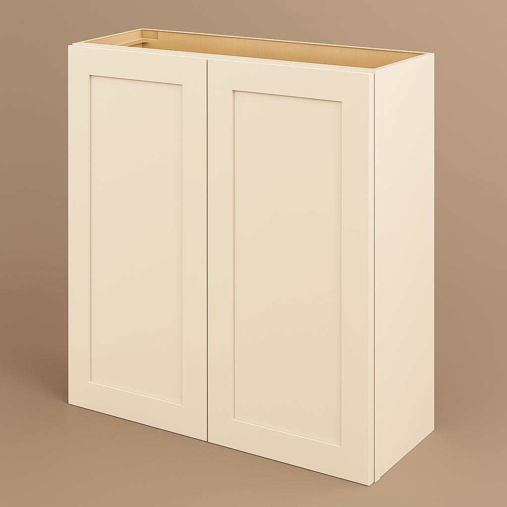 Hampton Bay Avondale 30 in. Ready to Assemble Shaker Wall Kitchen Cabinet in Antique White