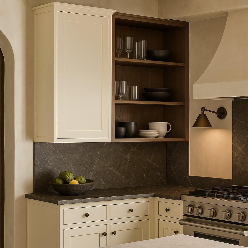 Hampton Bay Avondale 24" Shaker Wall Kitchen Cabinet in Antique White