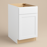 Hampton Bay Avondale 24 in. Alpine White Shaker Base Kitchen Cabinet
