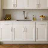 Hampton Bay Avondale 30" Alpine White Sink Base Cabinet - Ready to Assemble