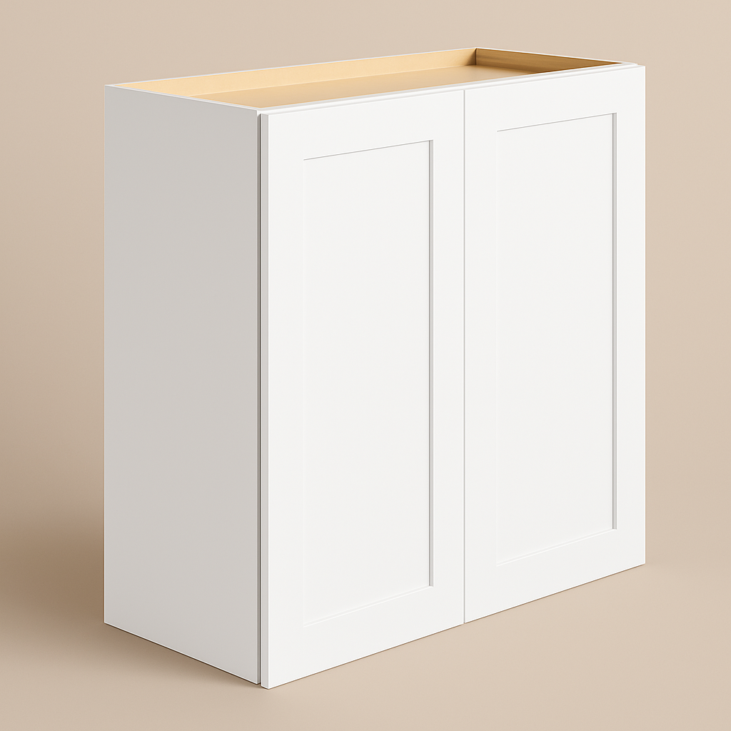 Hampton Bay Avondale 36-inch Alpine White Shaker Wall Kitchen Cabinet